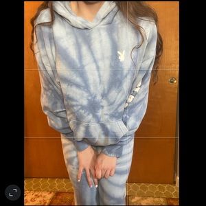 PLAYBOY BUNNY PACSUN TWO PIECE SWEATSUIT